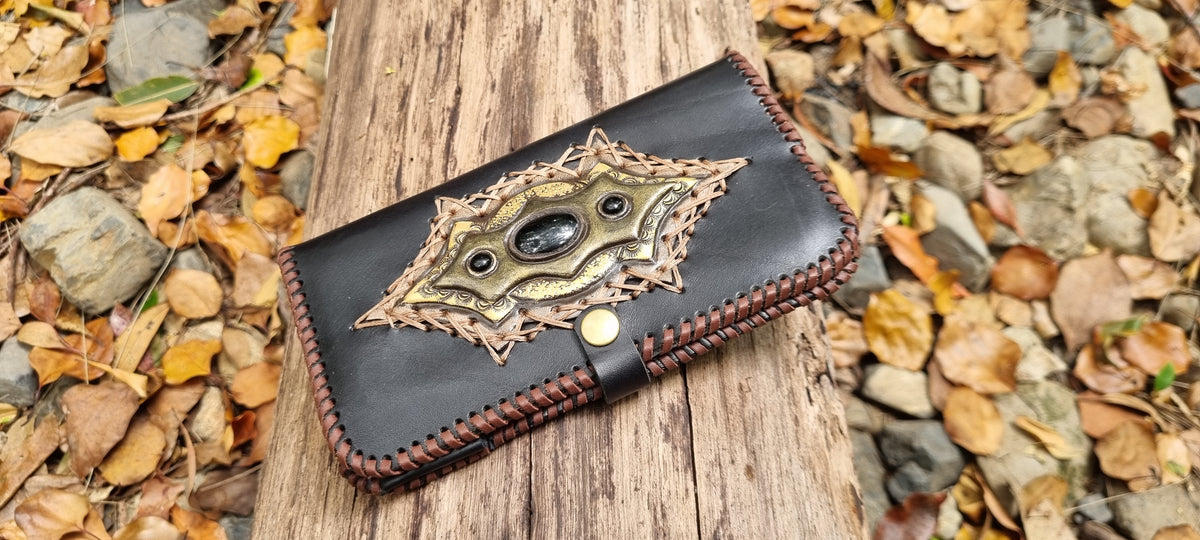 Black Obsidian Phone Case Wallet