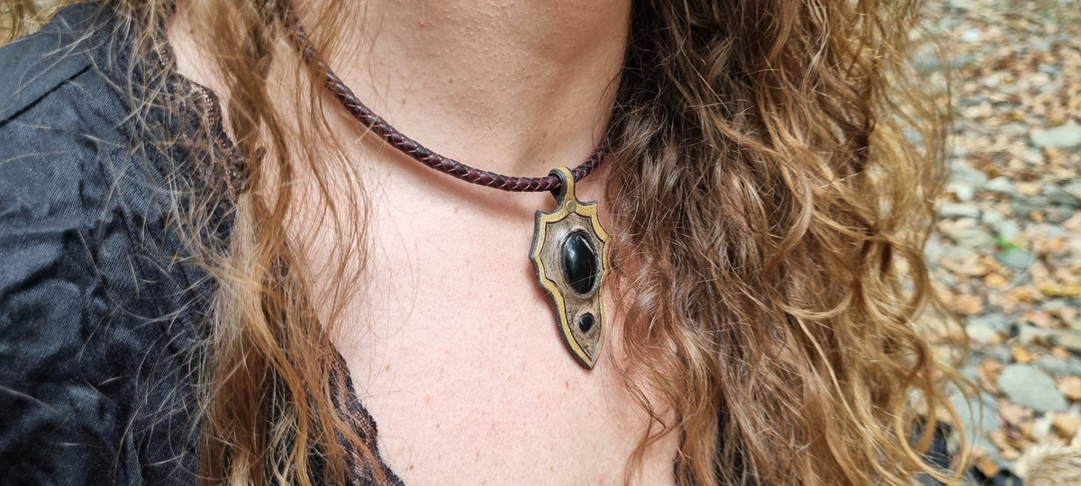 Black Obsidian Necklace