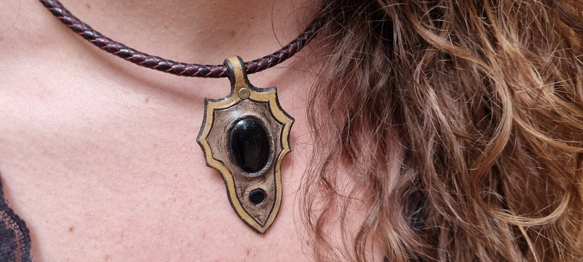 Black Obsidian Necklace