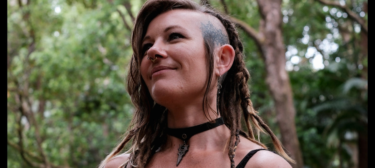 Black Obsidian Earrings