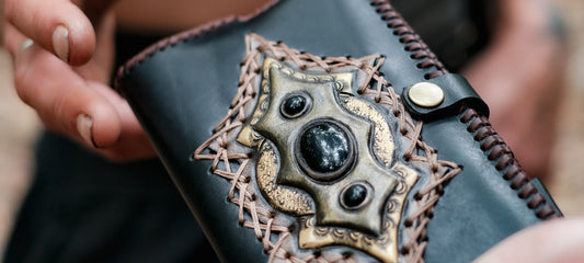 Black Obsidian Phone Case Wallet