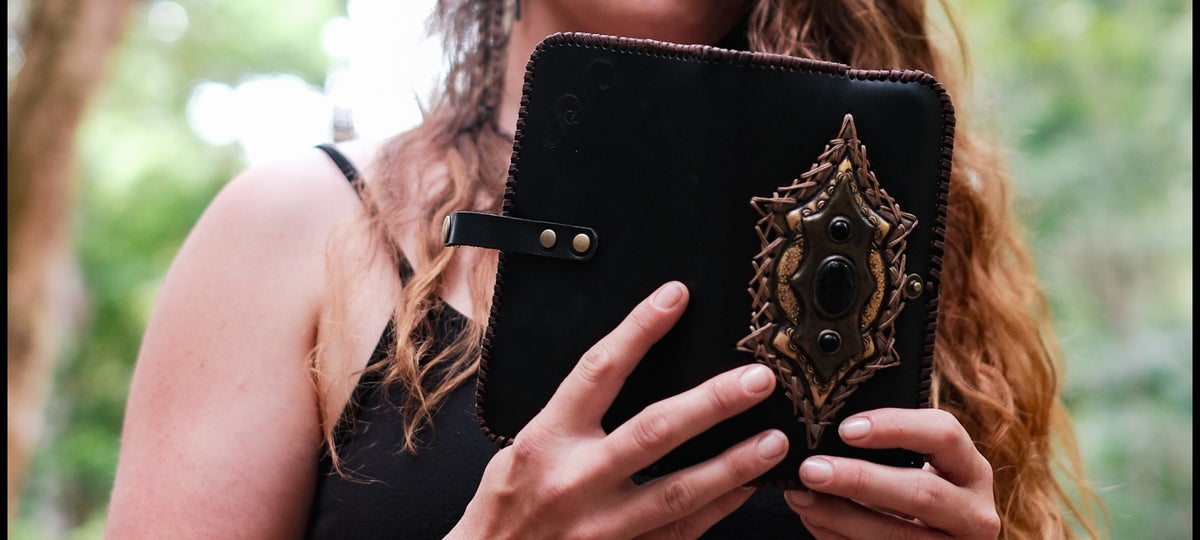 Black Obsidian Phone Case Wallet