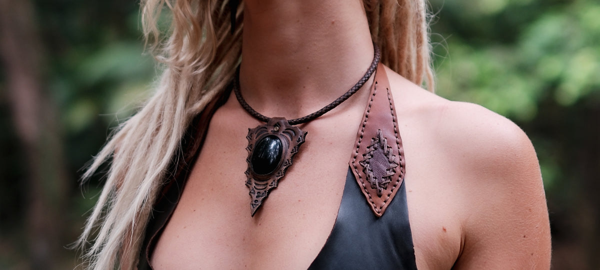 Black Obsidian Necklace