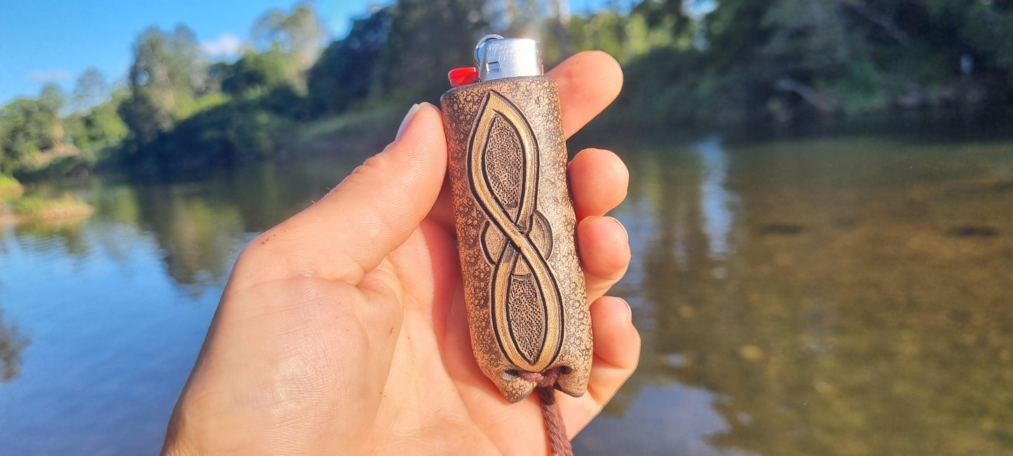 Leather Lighter Case